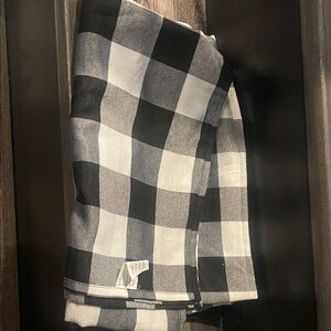 Hobby Lobby Black and White Checkered linen